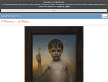 Tablet Screenshot of modportrait.net